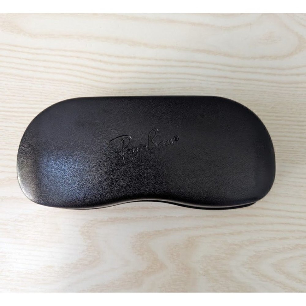 Ray Ban Sunglasses Eye Glasses Hard Case Only Clam Shell Black